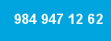 984 947 12 62 984 947 12 62